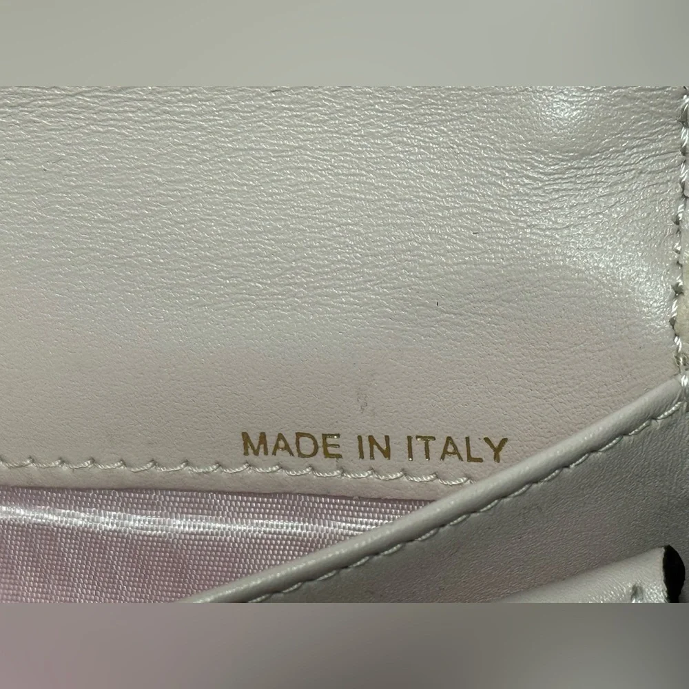 Valentino blush pink rock stud clutch/wristlet